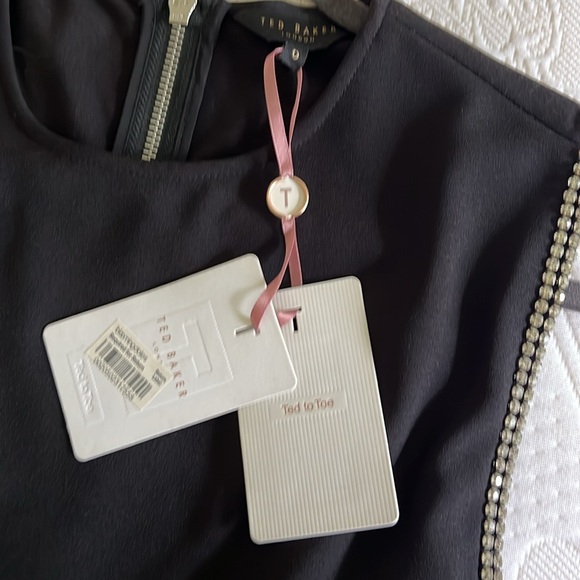 Ted Baker NWT double layer embellished dress - Picture 6 of 16